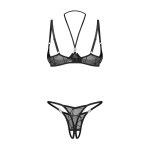 Olianna 2-pcs crotchless set S/M