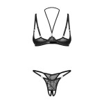 Olianna 2-pcs crotchless set L/XL