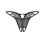 Zaliya crotchless thong S/M