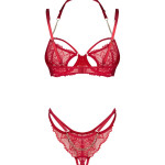 Matildea 2-pcs crotchless set S/M