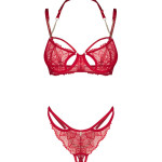 Matildea 2-pcs crotchless set L/XL