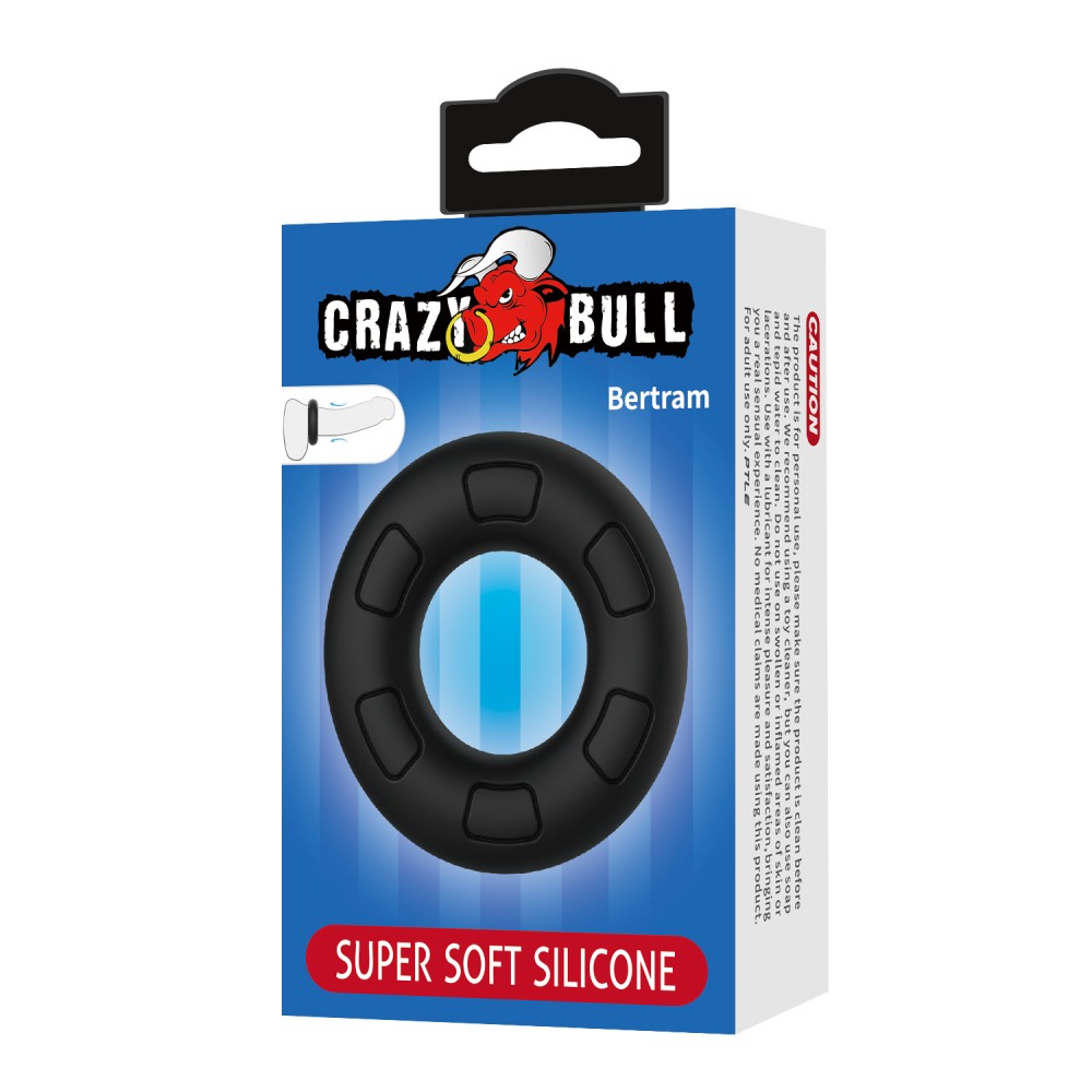Crazy Bull Bertram Super Soft Silicone Cock Ring Crazy Bull Bertram Super Soft Silicone Cock Ring