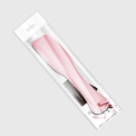 White &amp; Pink Leather Paddle