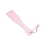 White &amp; Pink Leather Paddle
