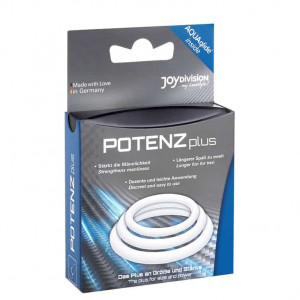 POTENZplus Transparent 3er Mix (S, M, L)