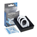 POTENZplus Transparent 3er Mix (S, M, L)