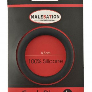 Malesation Silicone Cock Ring Black L