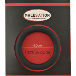 Malesation Silicone Cock Ring Black M