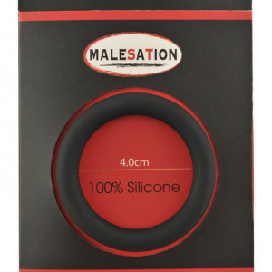 Malesation Silicone Cock Ring Black M