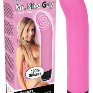 Mr. Nice Guy Classic Silicone Vibe Pink