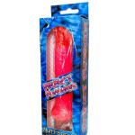 Jelly Anal Slim Jim Vibrator Pink