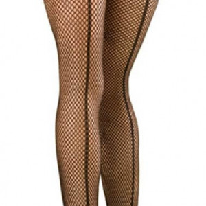 Fishnet Thigh High w. Backseam