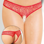 G-String 2446 - red {} S/M