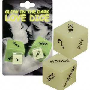 Love Dice Glow In The Dark