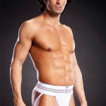 Microfiber Jock Strap White S/M