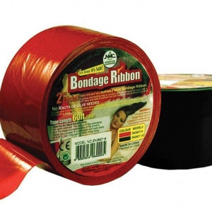 Bondage Ribbon 5cm/18mtr Red