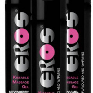 EROS Pleasure - Kissable Massage Gel Warming - CHERRY - 100ml