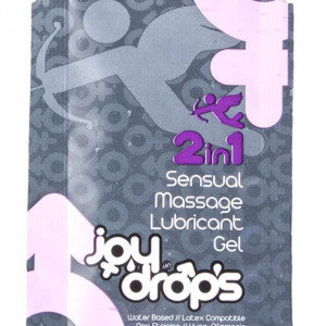 2 in 1 Sensual Massage Lubricant Gel - 5ml sachet