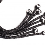 8 Tail Polish Leather Flogger 22 inch