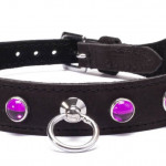 Octane Crystal Collar Hot Pink