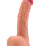8" Dual-Layered Silicone Nature Cock Flesh