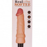 7.8" Real Softee Vibrating Dildo 2