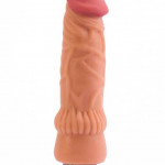 7.8" Real Softee Vibrating Dildo 2