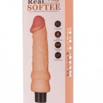 7.8" Real Softee Vibrating Dildo 2