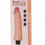 8.3" Real Softee Vibrating Dildo 3