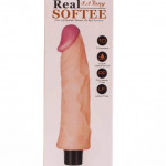 8.3" Real Softee Vibrating Dildo 3