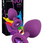 Colorful Joy Jewel Purple Plug