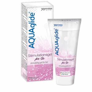 AQUAglide stimulating gel for her, 25 ml