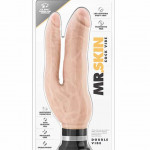 Mr. Skin Double Vibe Cock Beige