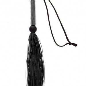 GP Silicone Flogger Whip Black