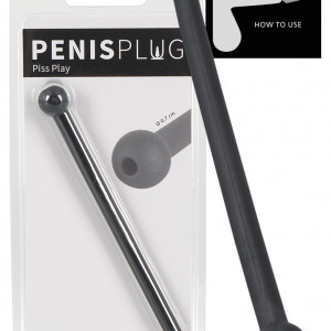 Penis Plug Piss Play Black