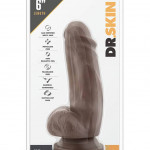 Dr. Skin Mr. Smith 7 inch Dildo Chocolate