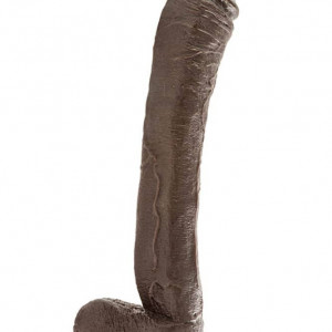 Dr.Skin Mr.Ed 13 inch Dildo Chocolate