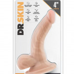 Dr. Skin 4 inch Mini Cock Beige