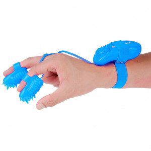 Neon Magic Touch Finger Fun Blue