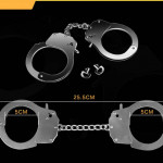 Fetish Pleasure Metal Hand Cuffs