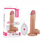 9" The Ultra Soft Dude - Vibrating Flesh