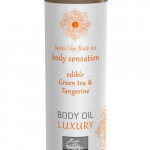 Luxury body oil edible - Green tea &amp; Tangerine 75ml