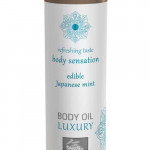 Luxury body oil edible - Japanese Mint 75ml