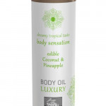 Luxury body oil edible - Coconut &amp; Pineapple 75ml