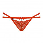 838-THO-3 thong red S/M