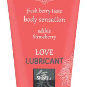 Love Lubricant edible - Strawberry 75ml