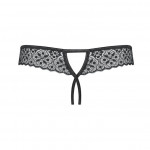 Shibu crotchless thong black L/XL