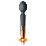 Oriel Rechargeable Wand - Black and Copper