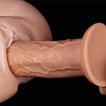 11'' Realistic Long Dildo Flesh