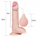 10'' Squirt Extreme Dildo Flesh